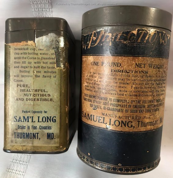 Sam Long's Grocery Products 001B DBur