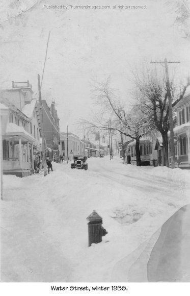 Water Street, Winter 1936
