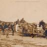 Websters Farm Barn Mule Wagon 1910 001C JAK