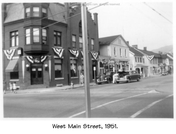 West Main Street, south side 1951