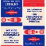 Wilhide Chevrolet 1965 Matchbook JAK 001A