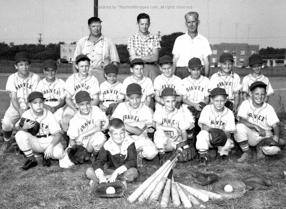Little League Braves 1953 002B JAK