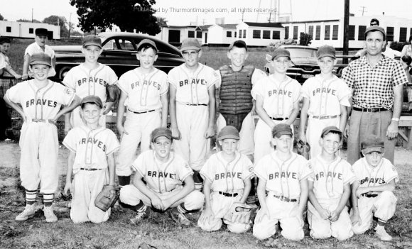 Little League Braves 1959 001B JAK