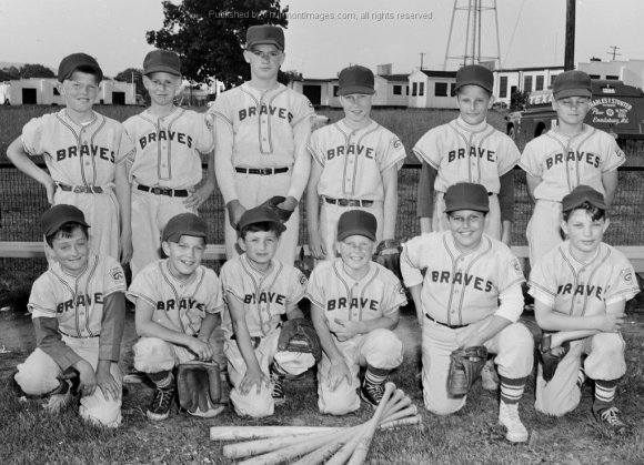 Little League Braves1958 001B JAK