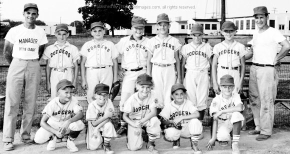 Little League Dodgers 1959 001B JAK