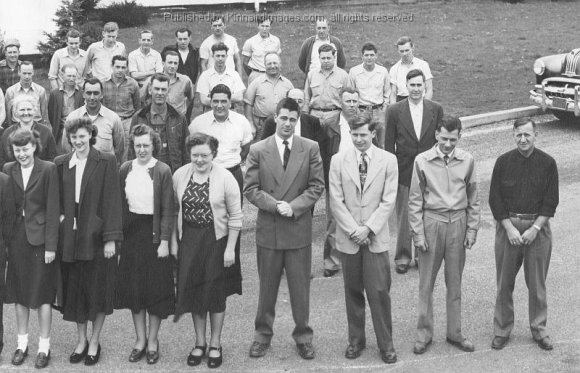 Cannon Shoe Company Employees 1950D LW