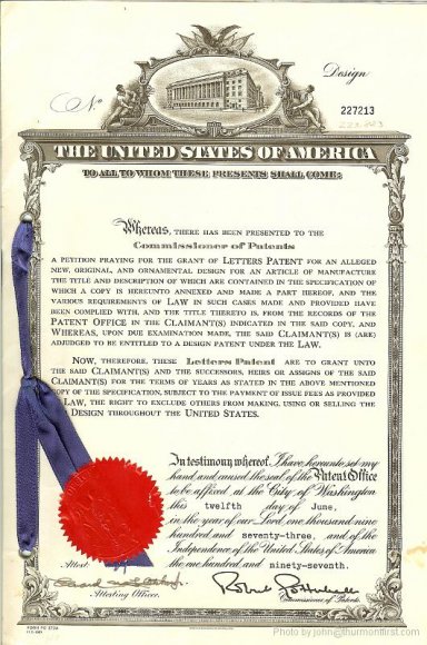 Hoke Product 9300 Combinaire Patent Cover Page