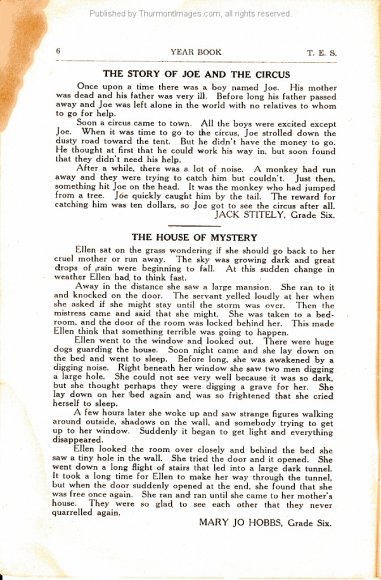 TES 1940-1941 7th Grade Yearbook 008