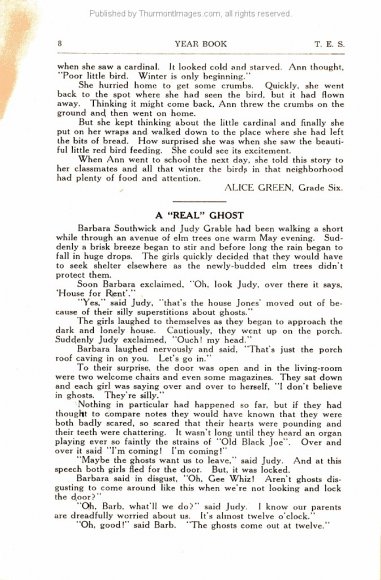 TES 1940-1941 7th Grade Yearbook 010