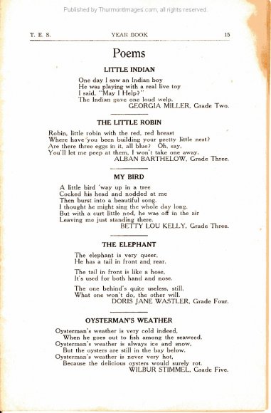 TES 1940-1941 7th Grade Yearbook 017