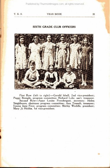 TES 1940-1941 7th Grade Yearbook 033