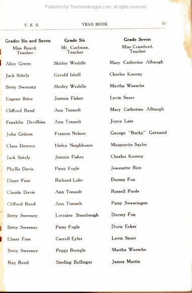TES 1940-1941 7th Grade Yearbook 035