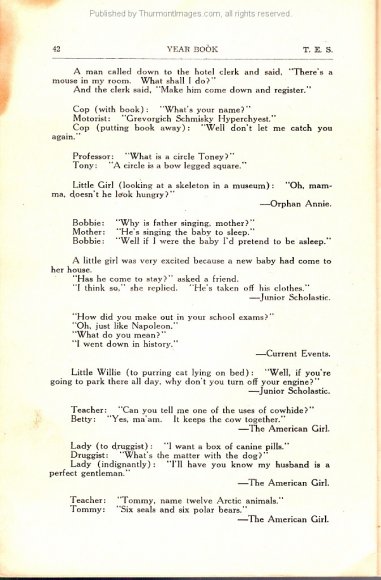 TES 1940-1941 7th Grade Yearbook 044