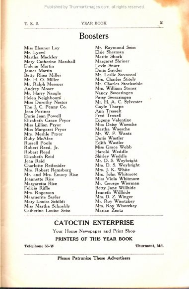 TES 1940-1941 7th Grade Yearbook 053