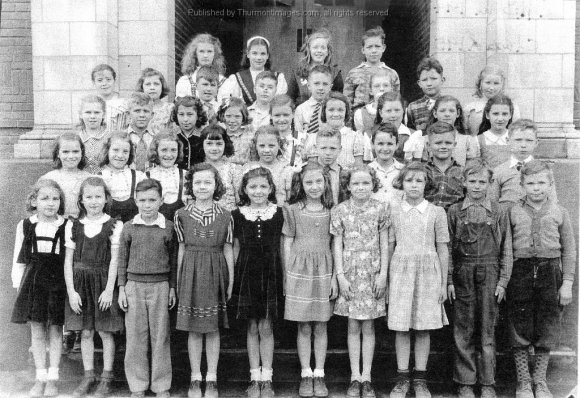 Thurmont Elementary School 3rd grade 1947 LW