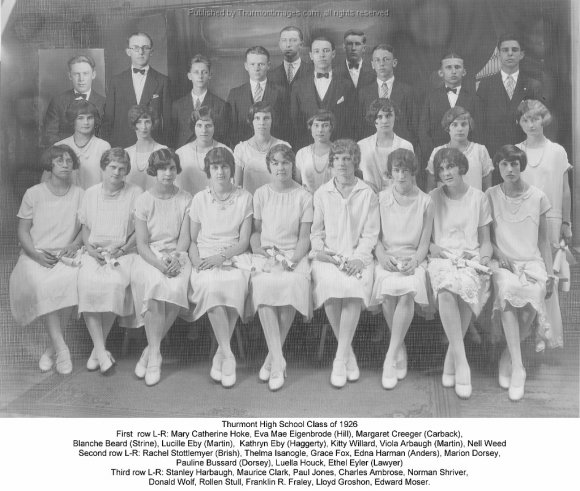Thurmont High School Class of 1926