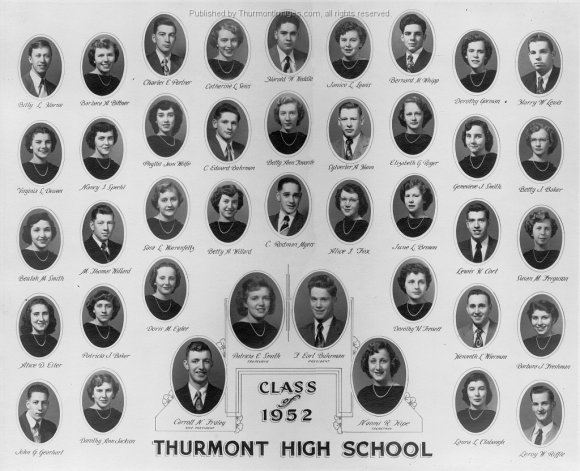 Thurmont High School Class of 1952