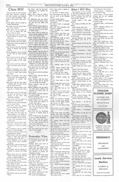 Thurmont High School Pied Piper June 8, 1961 002
