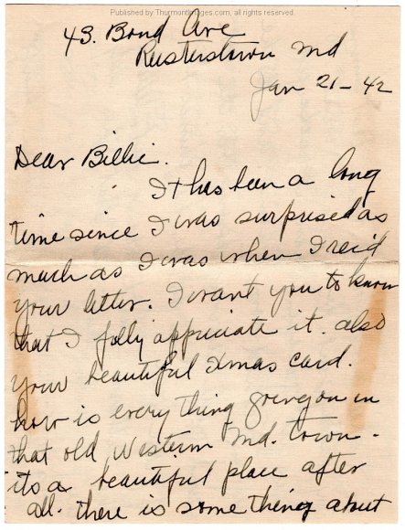 Camp Airy Letter Lee-Pryor 01-22-1942 001B TPK