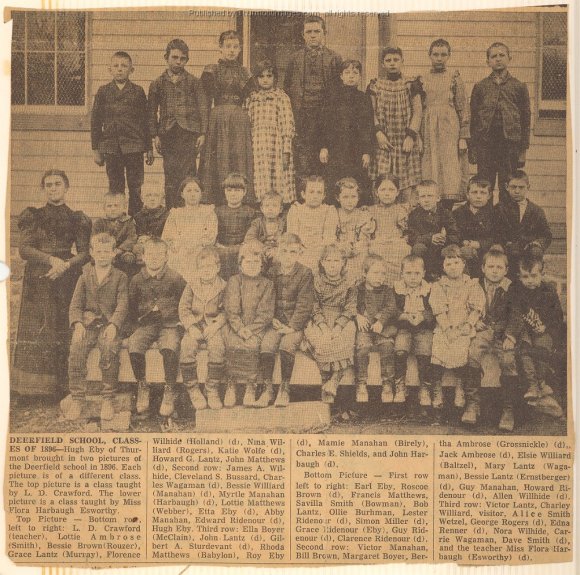 Deerfield School 1896