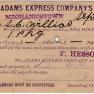 Adams Express Postcard 1892 001A BobB