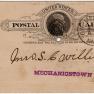 Adams Express Postcard 1892 001B BobB